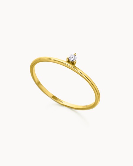 Road Gold Diamanten Ring | LECARRE