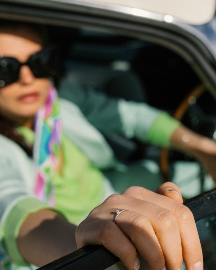Goldring mit Diamanten | LECARRE