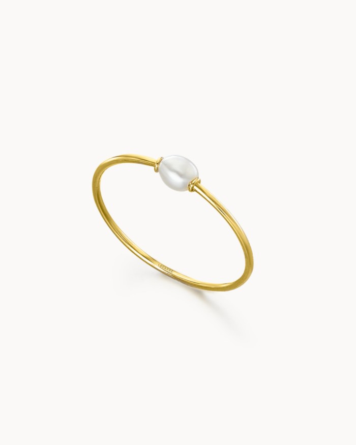 Goldring mit Reisperle | LECARRE