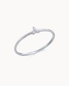 Weißgoldring mit drei Diamanten | LECARRE