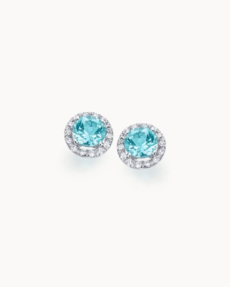 Ocean Vitt guld Diamanter Topas | LECARRE