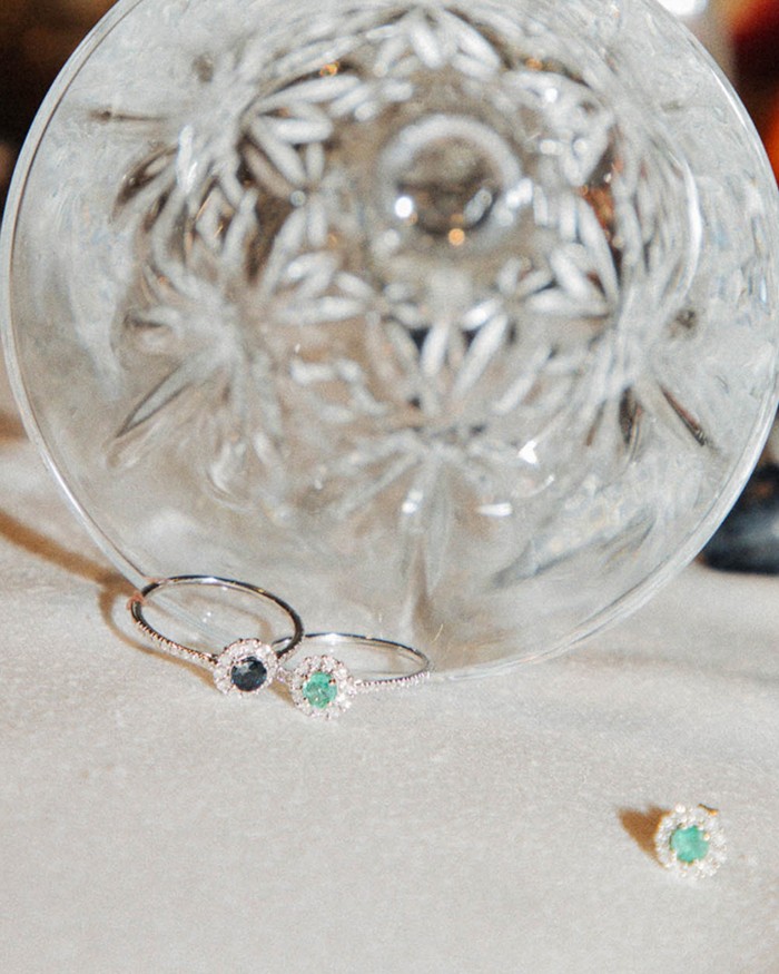 Emerald Glory oorbellen | LECARRE