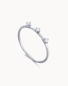 Trinity White Gold Diamond Ring | LECARRE