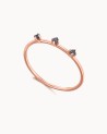 Trinity Ring Roségold Schwarze Diamanten | LECARRE