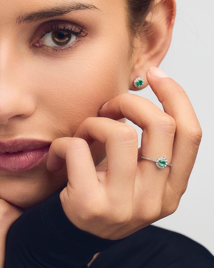Emerald Glory oorbellen | LECARRE