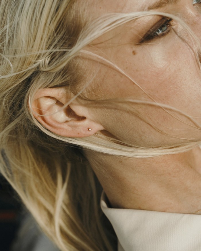 Nomad Gold Diamond Earcuff | LECARRE
