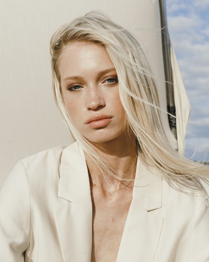 Nomad Drie Diamanten Gouden Ketting | LECARRE