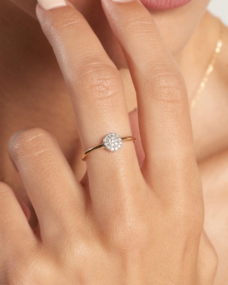Diamanten rozetring | LECARRE