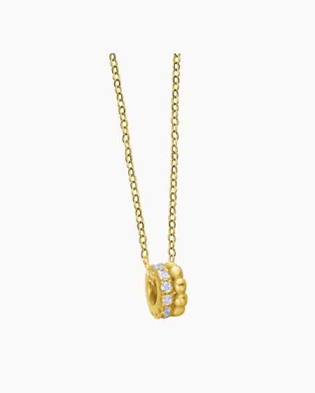 Mini Bubbles Gouden Diamanten Ketting | LECARRE