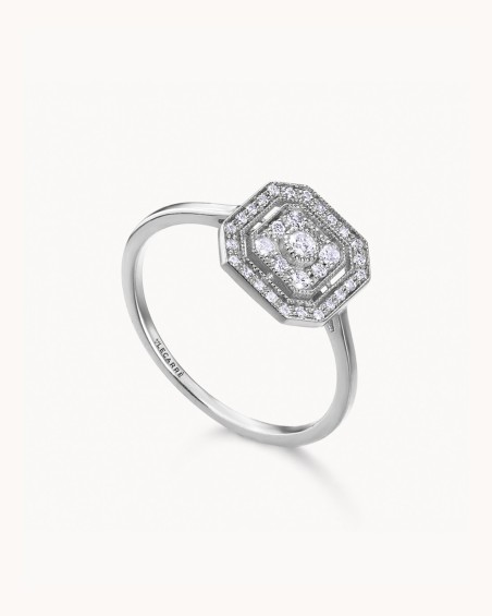 Octo-ring i vitt guld och diamanter | LECARRE