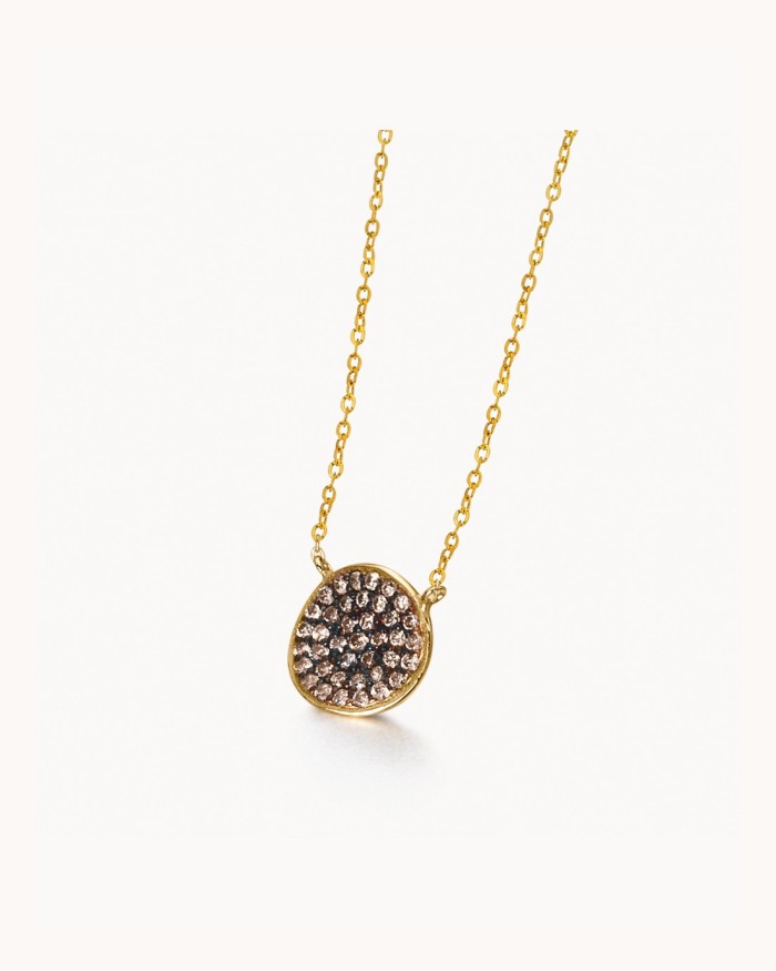 Colgante Vita Oro Diamantes Brown |