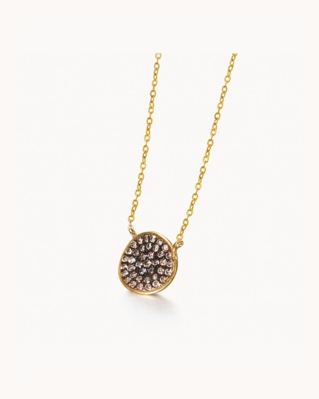Colgante Vita Oro Diamantes Brown |