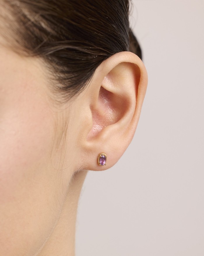 Pend. OA Top. Ovale bleu 5x3 mm | LECARRE
