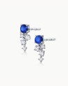 Go Green Sapphire & Diamond Earrings | LECARRE