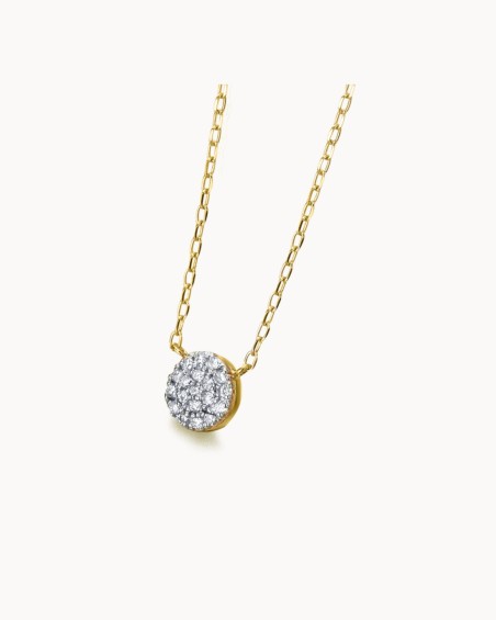 Rozetă din aur de 18k cu diamante | LECARRE