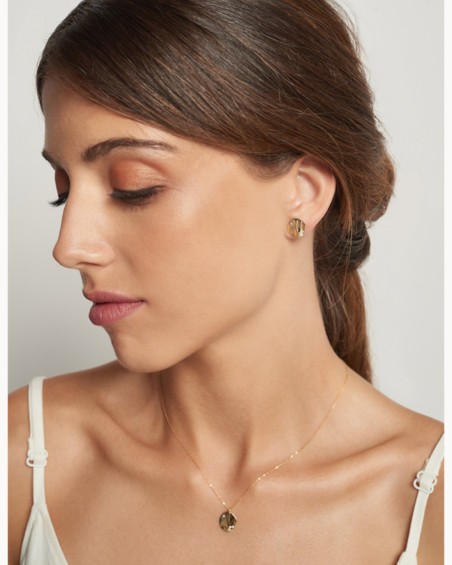 Gehämmertes Kreis- und Diamant-Choker | LECARRE