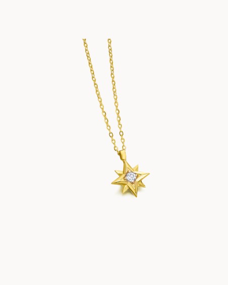 Polarstern-Anhänger aus Gold und Diamanten | LECARRE