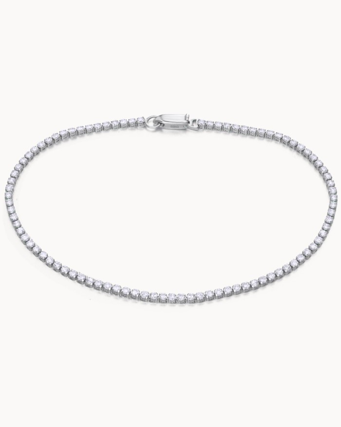 Riviere-armband i vitt guld och diamanter | LECARRÉ