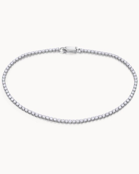 Riviere-armband i vitt guld och diamanter | LECARRÉ