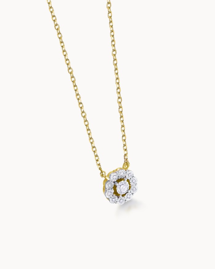 Cadena Desire Oro Bicolor & Diamantes | LECARRE