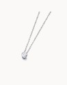 Diamant mit Weißgoldkette | LECARRE
