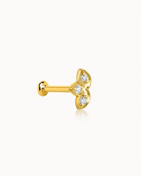 Mini Lotus Piercing Gulddiamanter | LECARRE