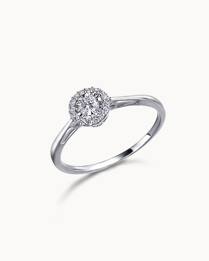 Diamanten rozetring | LECARRE