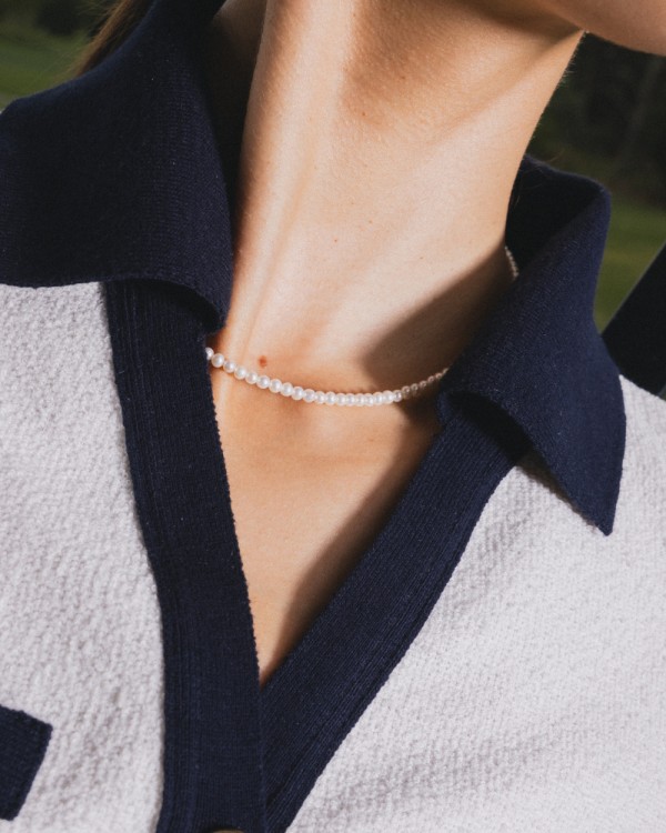 Collana Envy tres perlas oro 18K perla cultivada | LECARRE 2