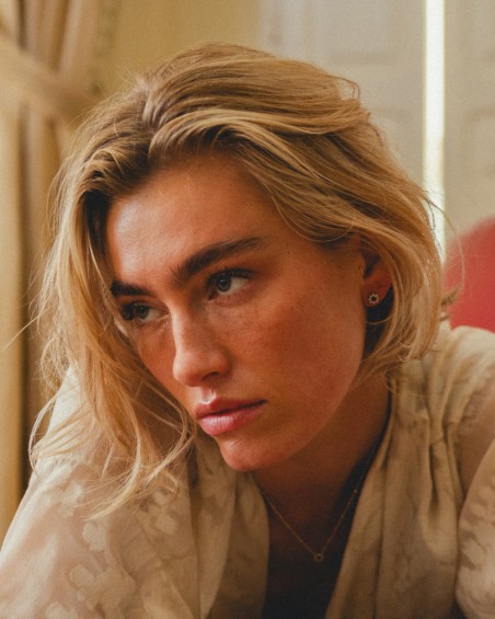 Halsband Sloth roseta 18K guld safir diamanter | LECARRÉ