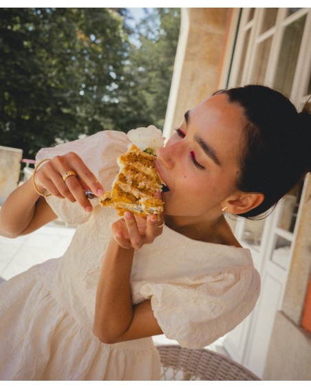 Ohrringe Gluttony gallonado 18K Gold | LECARRE