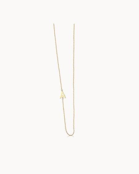 18k guldkedja + initialer | LECARRE