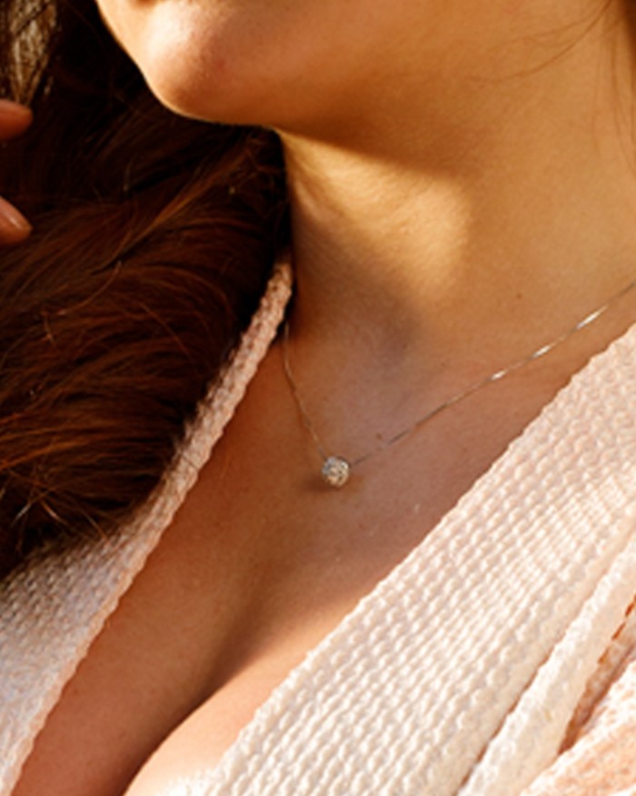 Diamantrosetten-Choker | LECARRE