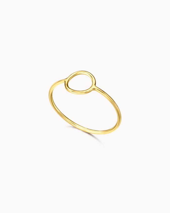 Gouden cirkelring | LECARRE
