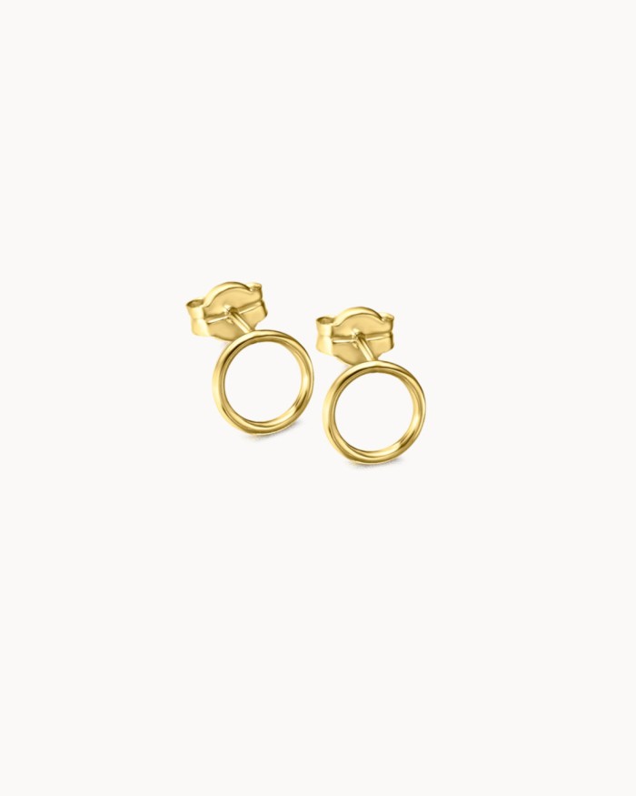 Goldene Kreisohrringe | LECARRE