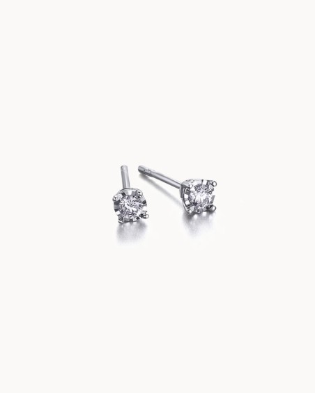 Pendientes Diamantes 4 Garras | LECARRE