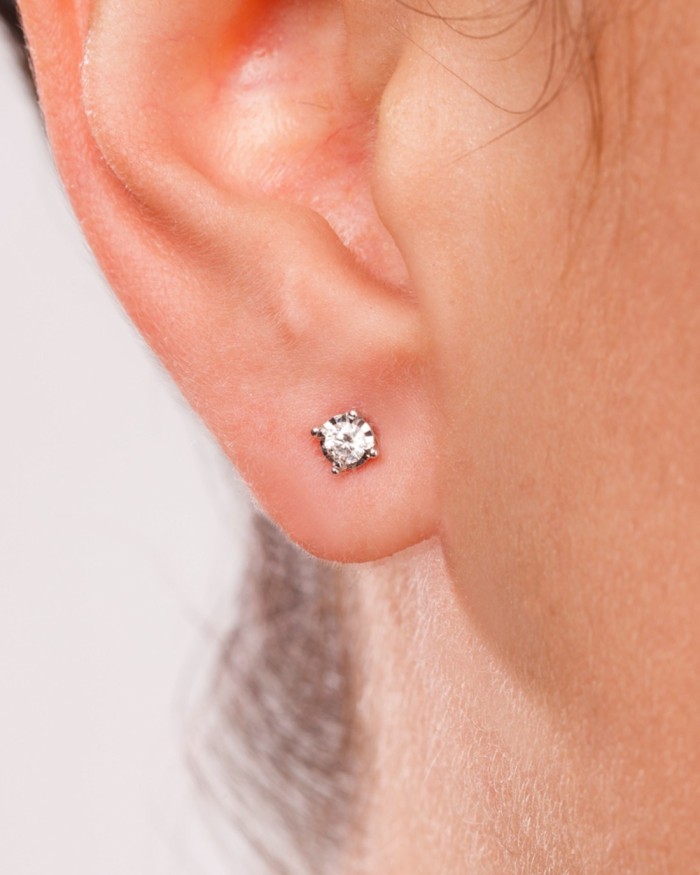 Pendientes Diamantes 4 Garras | LECARRE