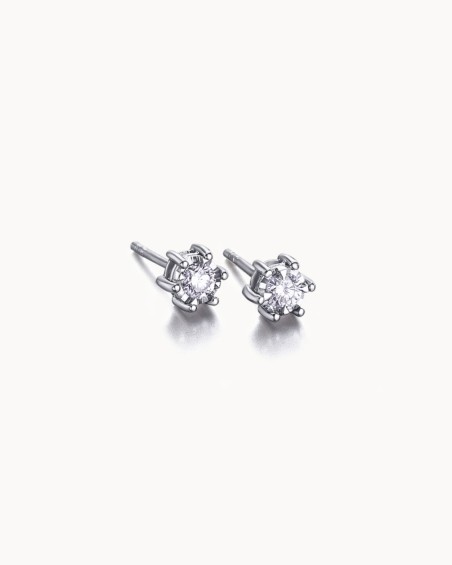 Pendientes Diamantes 6 Garras | LECARRE