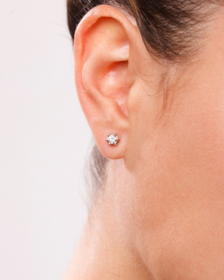 Pendientes Diamantes 6 Garras | LECARRE