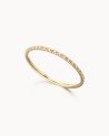 Half Wedding Band in Gold and Diamonds | LECARRE