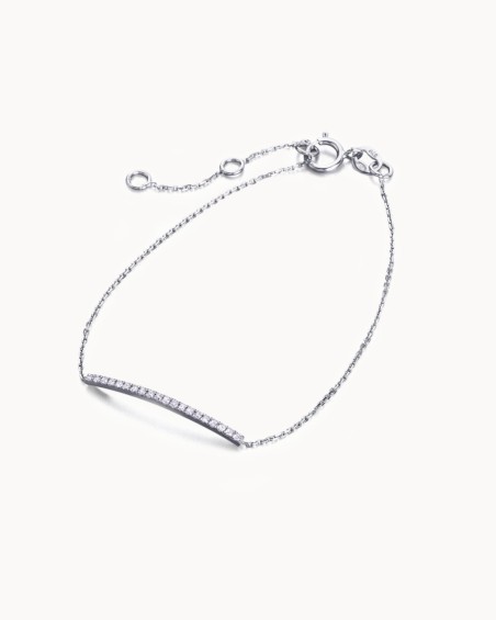 Armband aus Weißgold und Diamanten | LECARRE