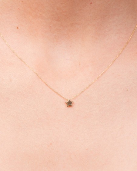 Kleiner Sternanhänger mit Kette | LECARRE