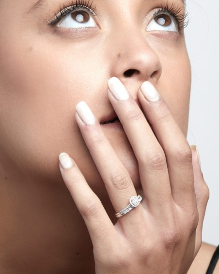Half Alliance White Gold Diamonds | LECARRE