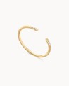 Öppen ring i guld och diamanter | LECARRE