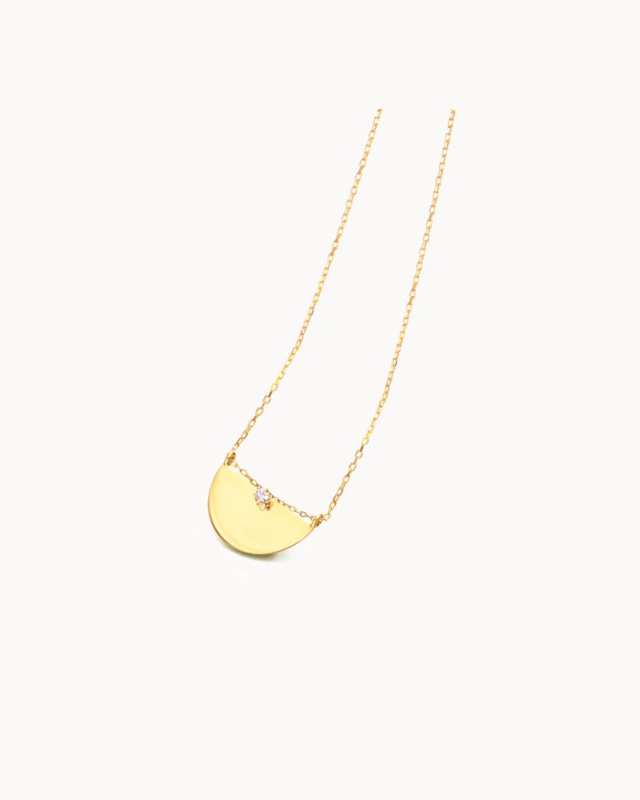Diamanthänge med solfjäder i guld | LECARRE