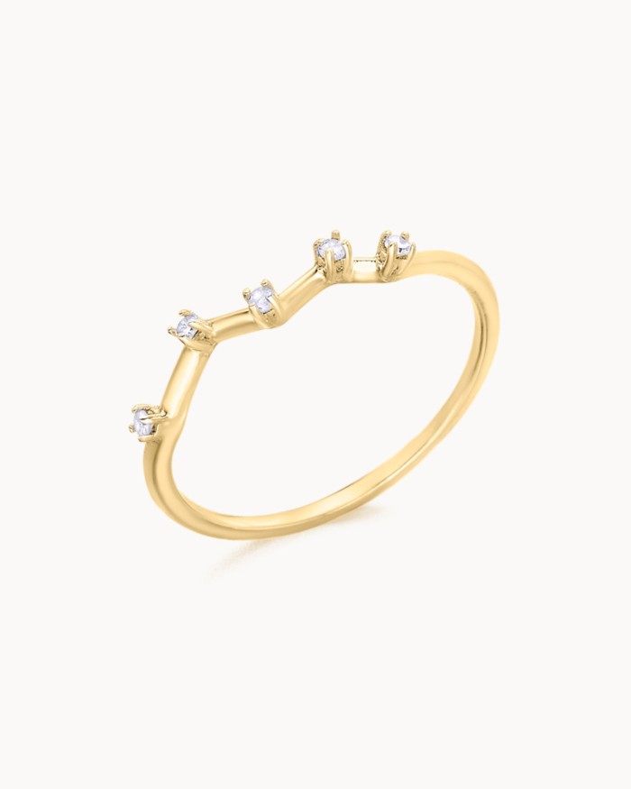 Constellation Gulddiamantring | LECARRE