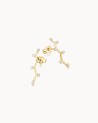 Sternenbild-Ohrringe mit Gold und Diamanten | LECARRE