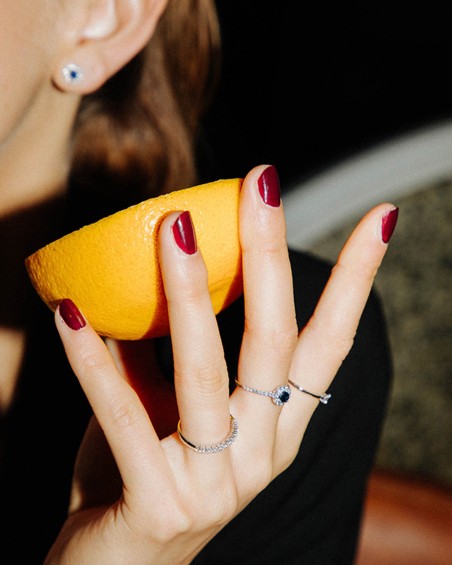 Glory Saffier Ring | LECARRE