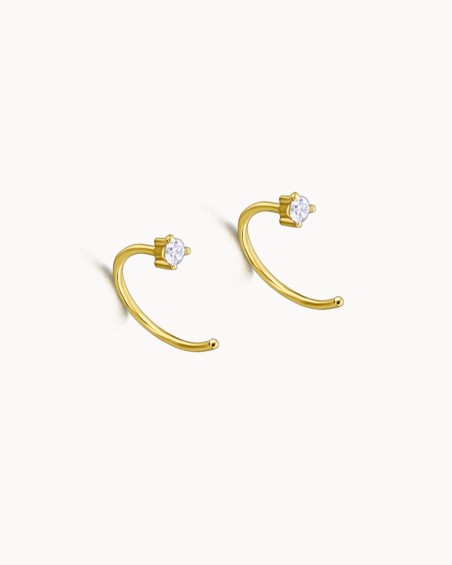 Nomad Gold Diamond Ohrklemme | LECARRE
