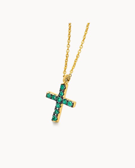 Gold- und Smaragdkreuz | LECARRE