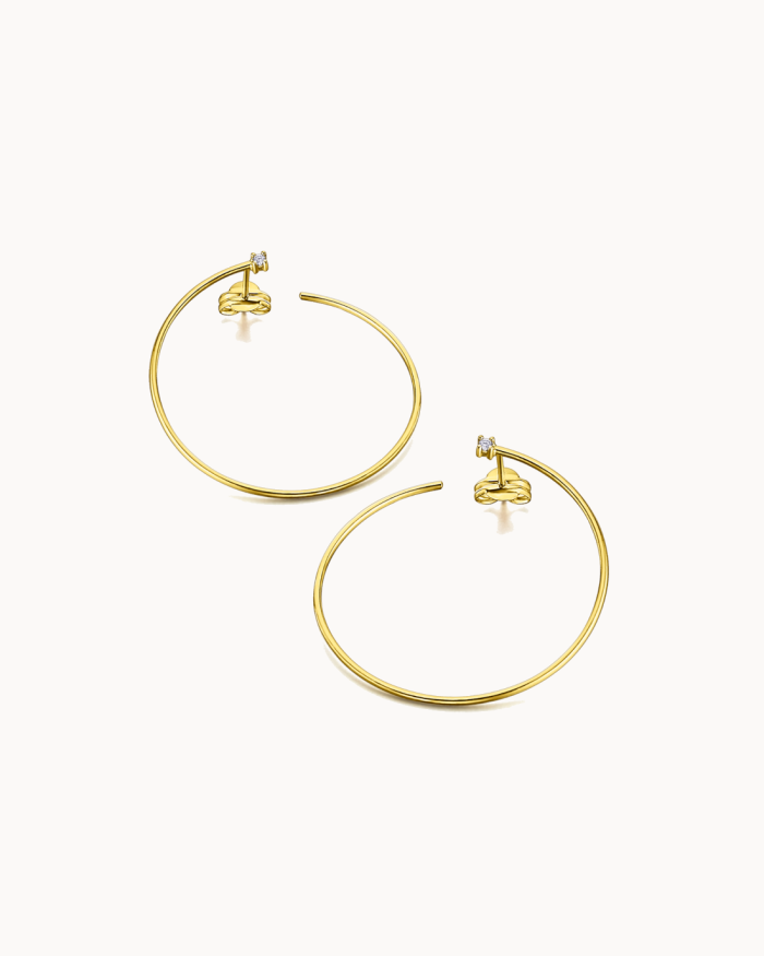 Nomad 18k Gold Diamantohrringe | LECARRE